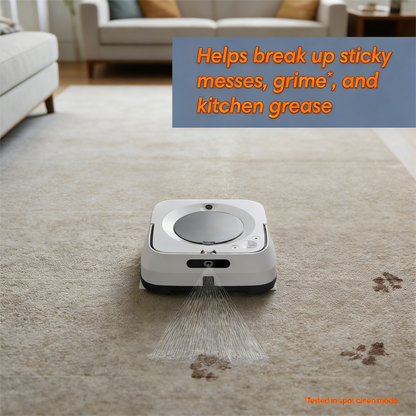 Smart Jet Spray Robot Mop with Mapping & Auto-Resume