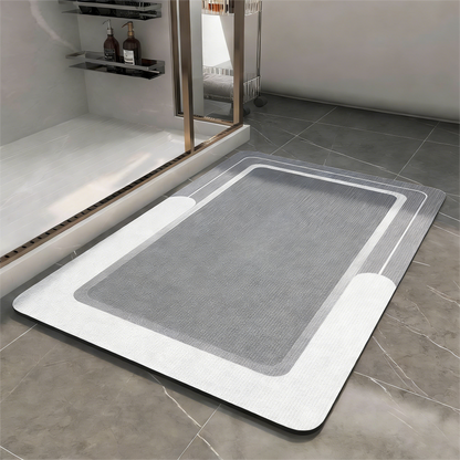 Non-Slip Quick Dry Bath Mat, Super Absorbent & Easy Care